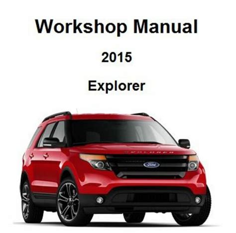 2015 ford explorer repair manual